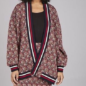 Serena great diamonds jacquered jacket